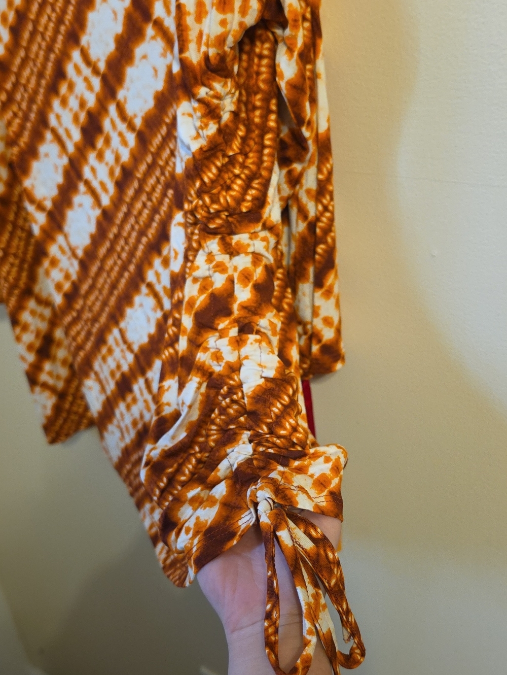 Ruby Rd Orange Tie Dye Tunic Top. NWT - Picture 6 of 6